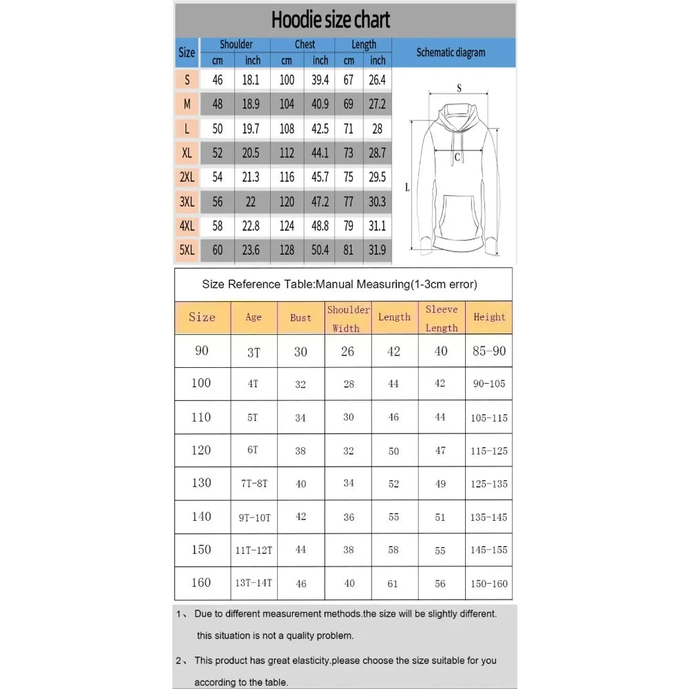 Dragon Ball Men's Sweatshirt Son Goku Japanese Anime Hoodie Spring and Autumn Boys Children's Long-sleeved Parent-child Outfit