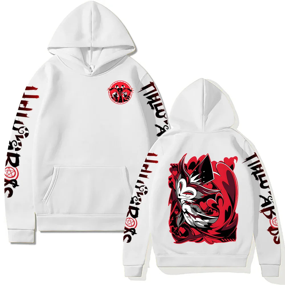 Helluva Boss 2025 New Pullovers Men Women Animation Anime Leisure Fans Hoodies Fashion Hip Hop Harajuku Aesthetic Streetwear Y2K