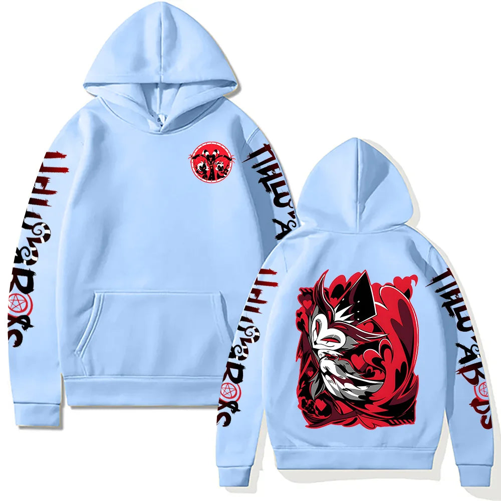 Helluva Boss 2025 New Pullovers Men Women Animation Anime Leisure Fans Hoodies Fashion Hip Hop Harajuku Aesthetic Streetwear Y2K