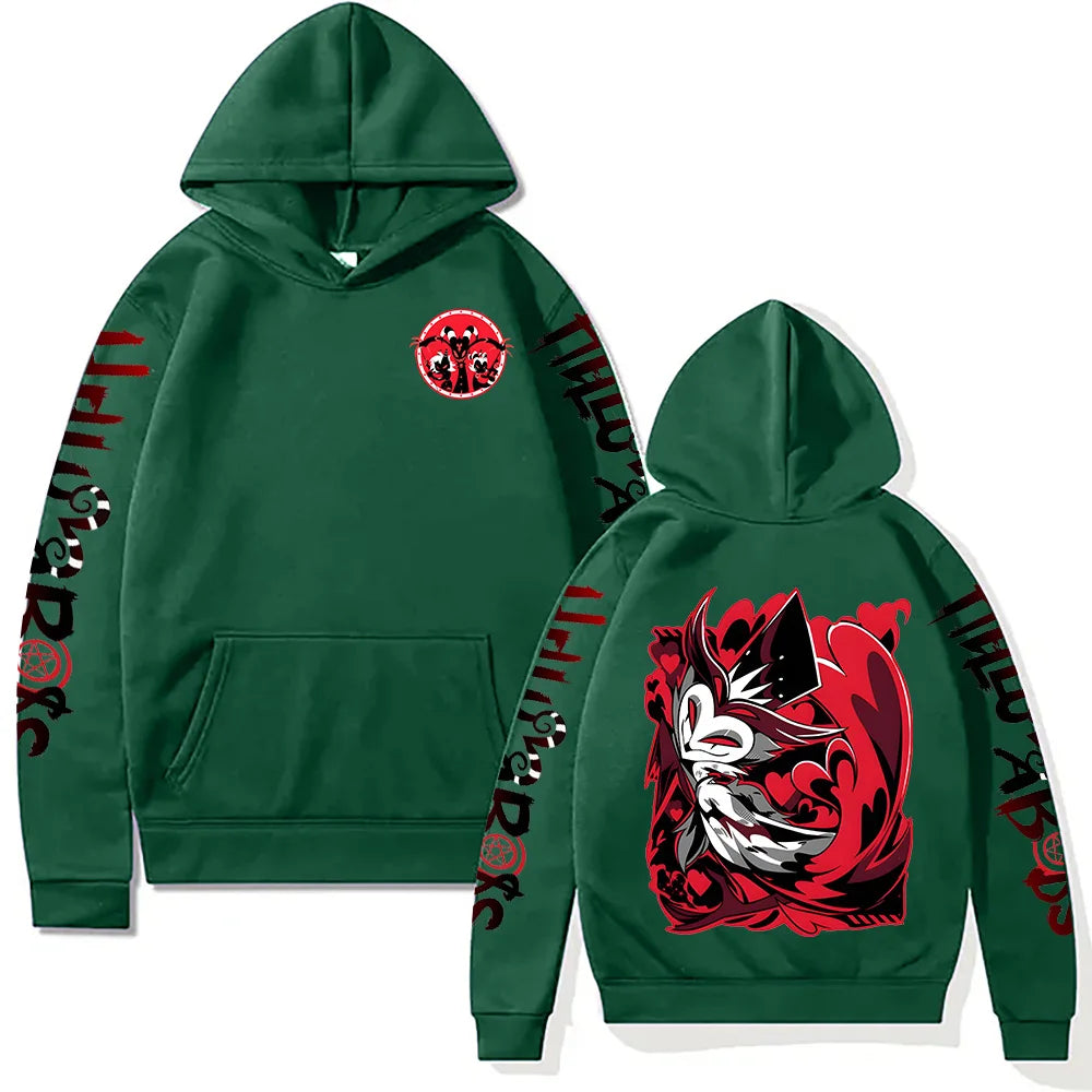Helluva Boss 2025 New Pullovers Men Women Animation Anime Leisure Fans Hoodies Fashion Hip Hop Harajuku Aesthetic Streetwear Y2K