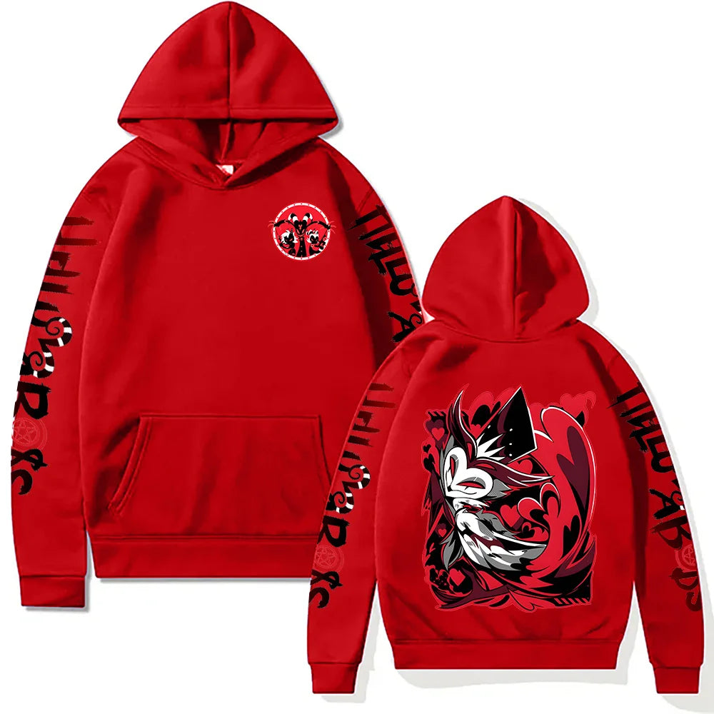 Helluva Boss 2025 New Pullovers Men Women Animation Anime Leisure Fans Hoodies Fashion Hip Hop Harajuku Aesthetic Streetwear Y2K
