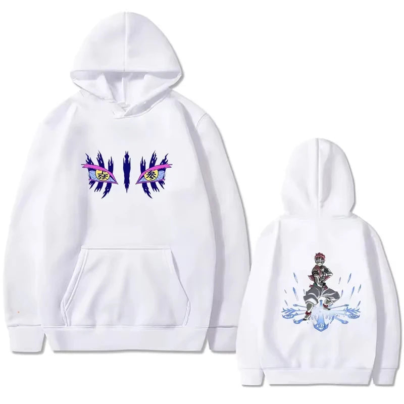 Floral Print T-Shirt Soft Breathable Casual Oversized Hoodie Anime Style Fleece Hoodies Men Women Unisex Streetwear Top