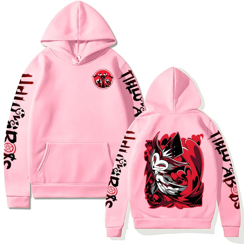 Helluva Boss 2025 New Pullovers Men Women Animation Anime Leisure Fans Hoodies Fashion Hip Hop Harajuku Aesthetic Streetwear Y2K