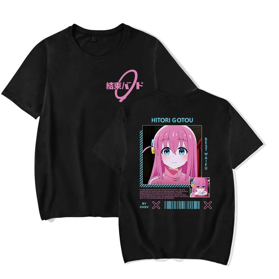Classic Special TShirt Bocchi the Rock Gotou Hitori Manga Shirt Anime Comfortable Hip Hop Graphic T Shirt Short Sleeve Tees