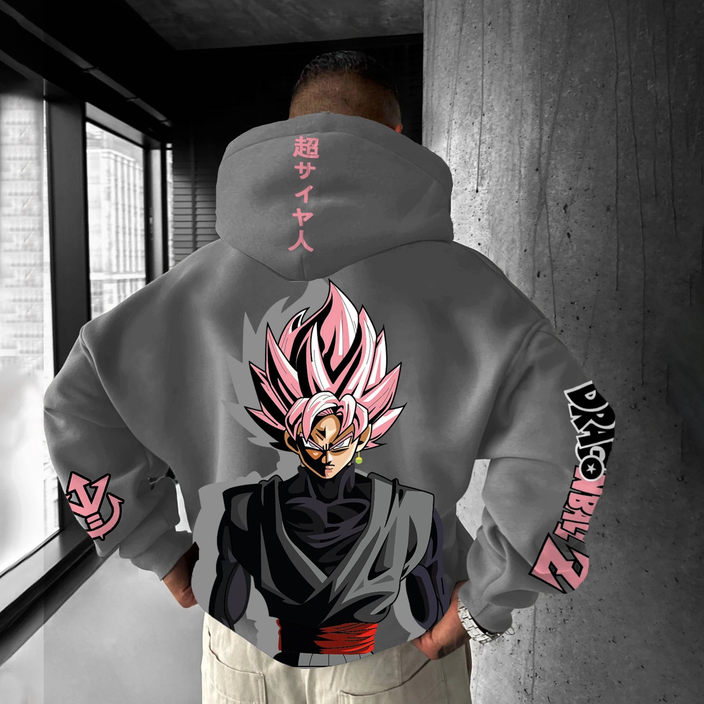 Dragon Ball Hooded Sweatshirt - Pure Cotton, Breathable & Stretchy | Trendy Hoody | Ideal Pullover Hoodie for Relaxation