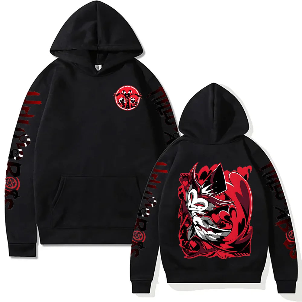 Helluva Boss 2025 New Pullovers Men Women Animation Anime Leisure Fans Hoodies Fashion Hip Hop Harajuku Aesthetic Streetwear Y2K