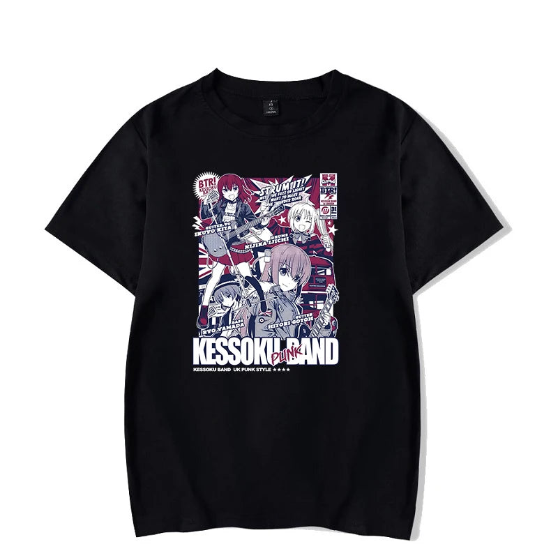 Classic Special TShirt Bocchi the Rock Gotou Hitori Manga Shirt Anime Comfortable Hip Hop Graphic T Shirt Short Sleeve Tees