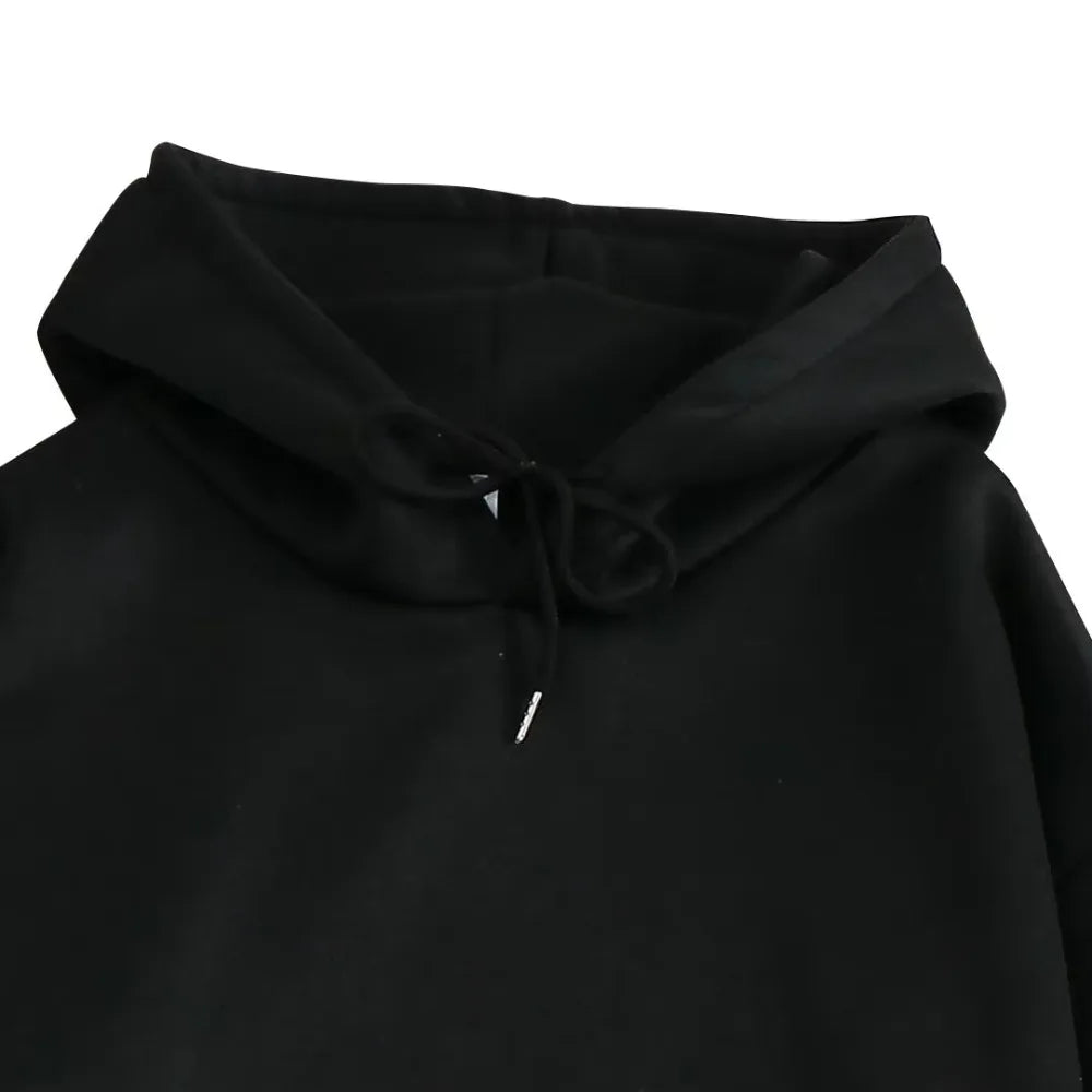 MINISO Oversized Hoodies Sweatshirts Anime Uchiha Itachi Printed Men's Clothing Autumn Casual Y2k Loose Women's Long Sleeve Tops