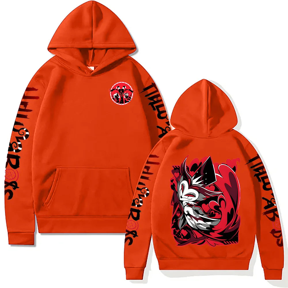 Helluva Boss 2025 New Pullovers Men Women Animation Anime Leisure Fans Hoodies Fashion Hip Hop Harajuku Aesthetic Streetwear Y2K