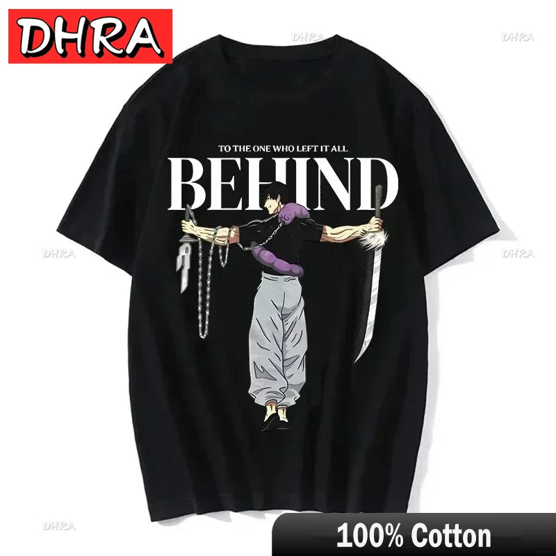 Japanese Jujutsu Kaisen Gojo Anime T-shirt Unisex Manga Gojo Satoru Graphic T Shirts Short Sleeve Tee Y2k T-shirts Cool Tops