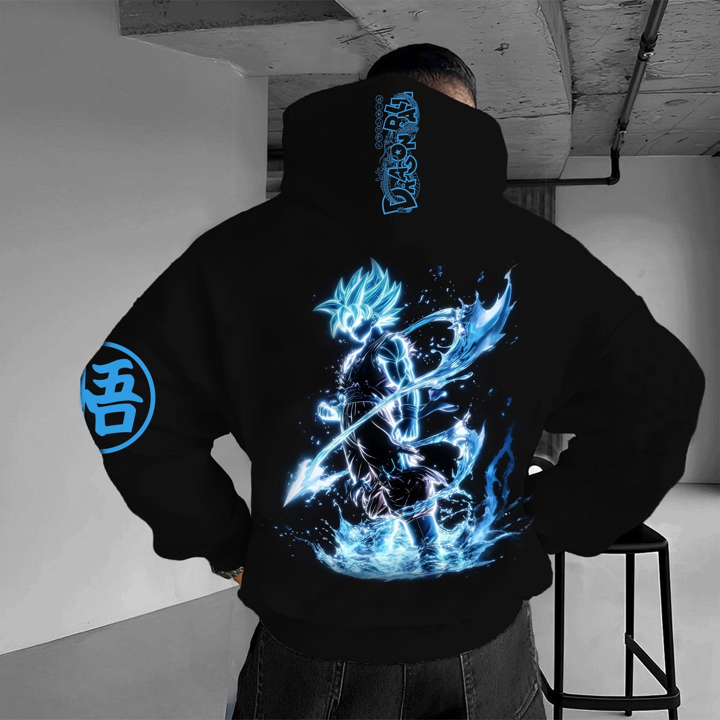 Dragon Ball Hooded Sweatshirt - Soft, Breathable & Stretchy | Trendy Pullover Hoodie | Ideal Hoody for Sports & Leisure!