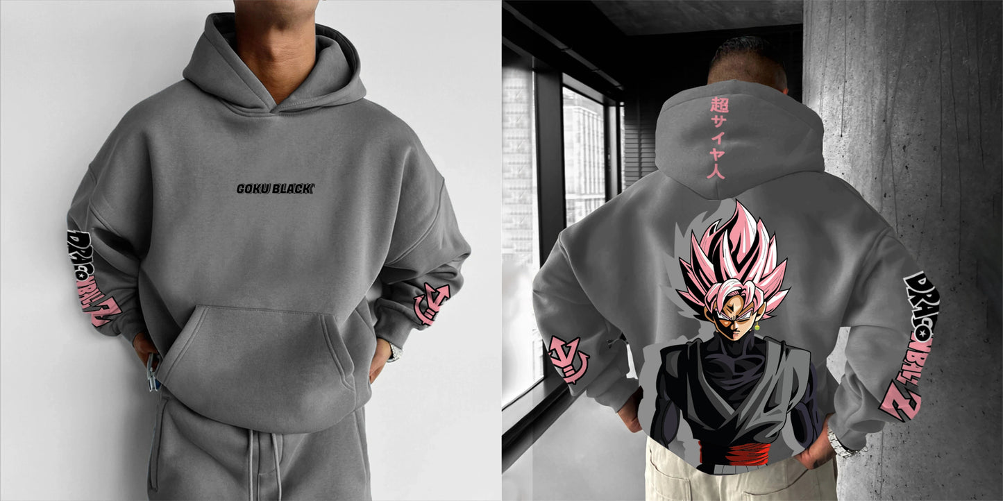 Dragon Ball Hooded Sweatshirt - Pure Cotton, Breathable & Stretchy | Trendy Hoody | Ideal Pullover Hoodie for Relaxation