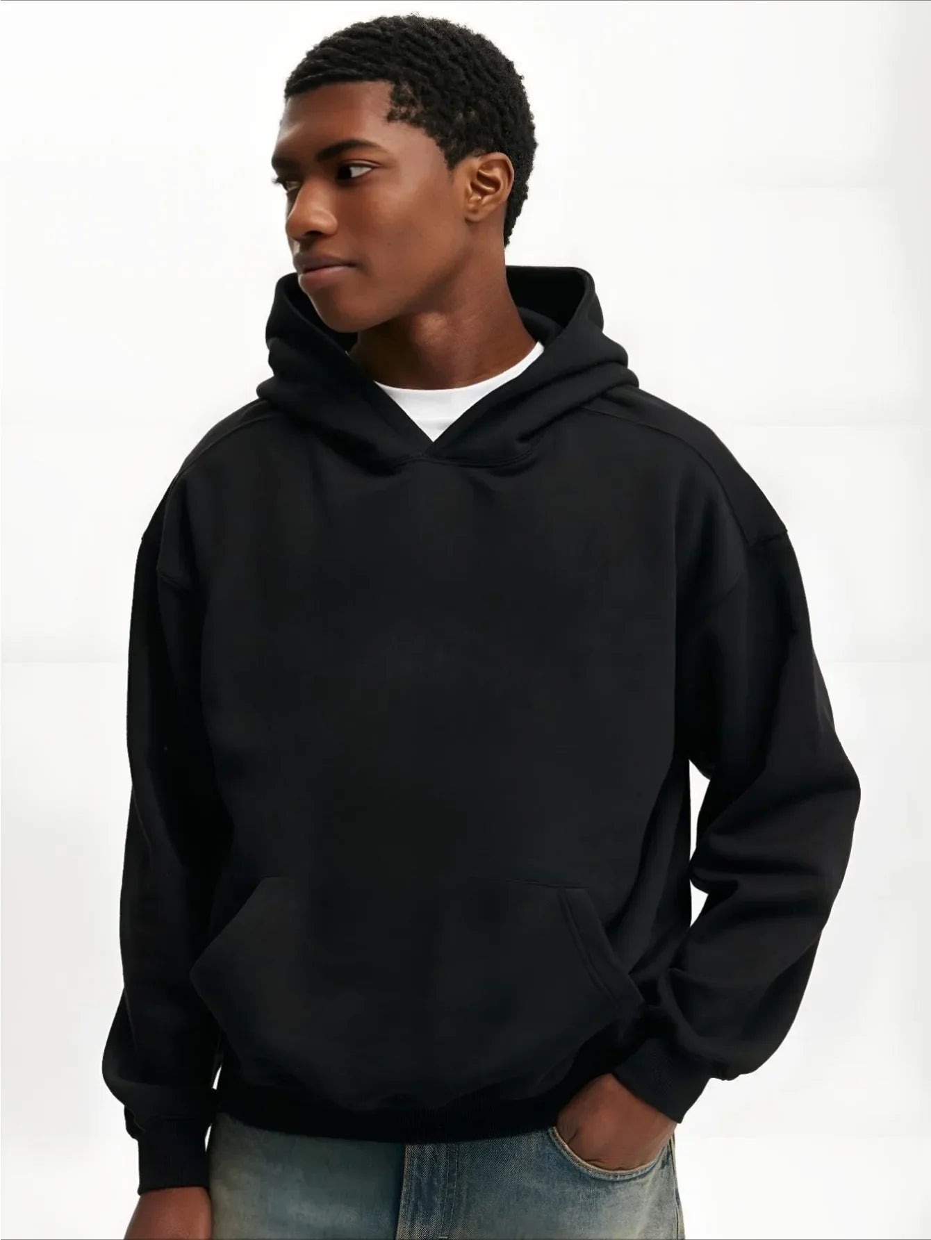 Demon Slayer Men's Hoodie Sweatshirt Kamado Nezuko Anime Spring Autumn Winter Boy Harajuku Long-sleeved Parent-child Outfit